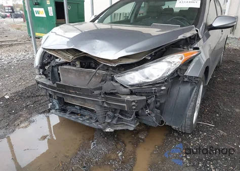 2013 Hyundai Elantra Gls from USA, damaged, VIN KMHDH4AE5DU532205